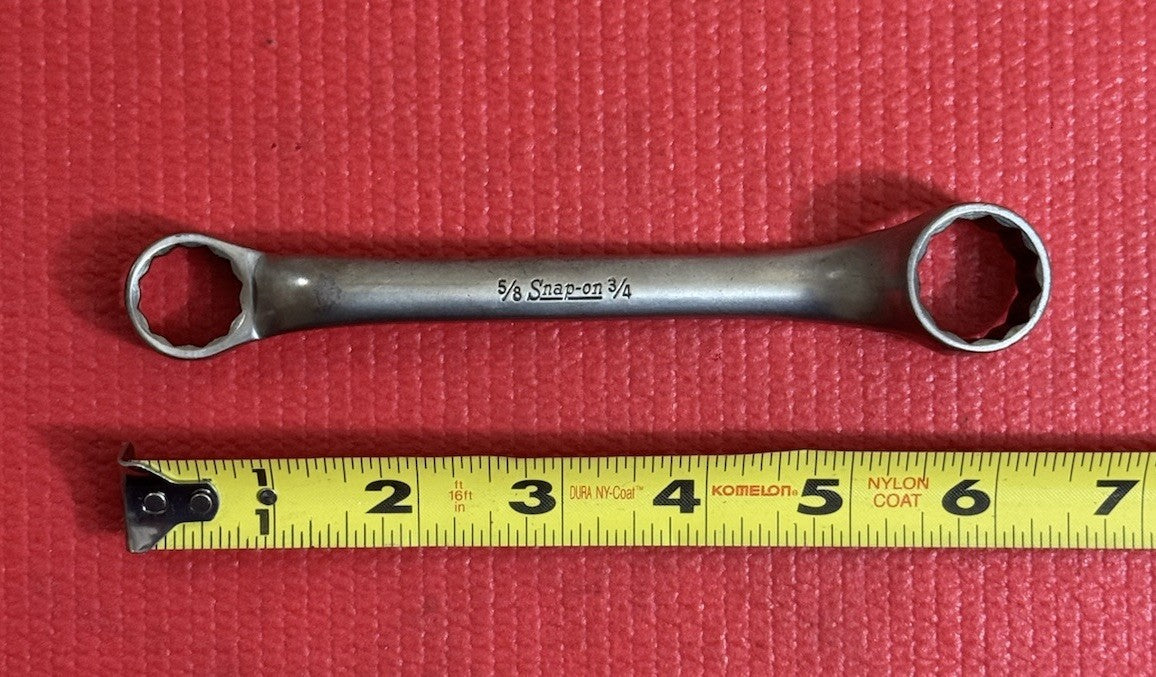 Snap-on Tools XS-2024  5/8" X  3/4" Double Offset Box Wrench Made In Usa