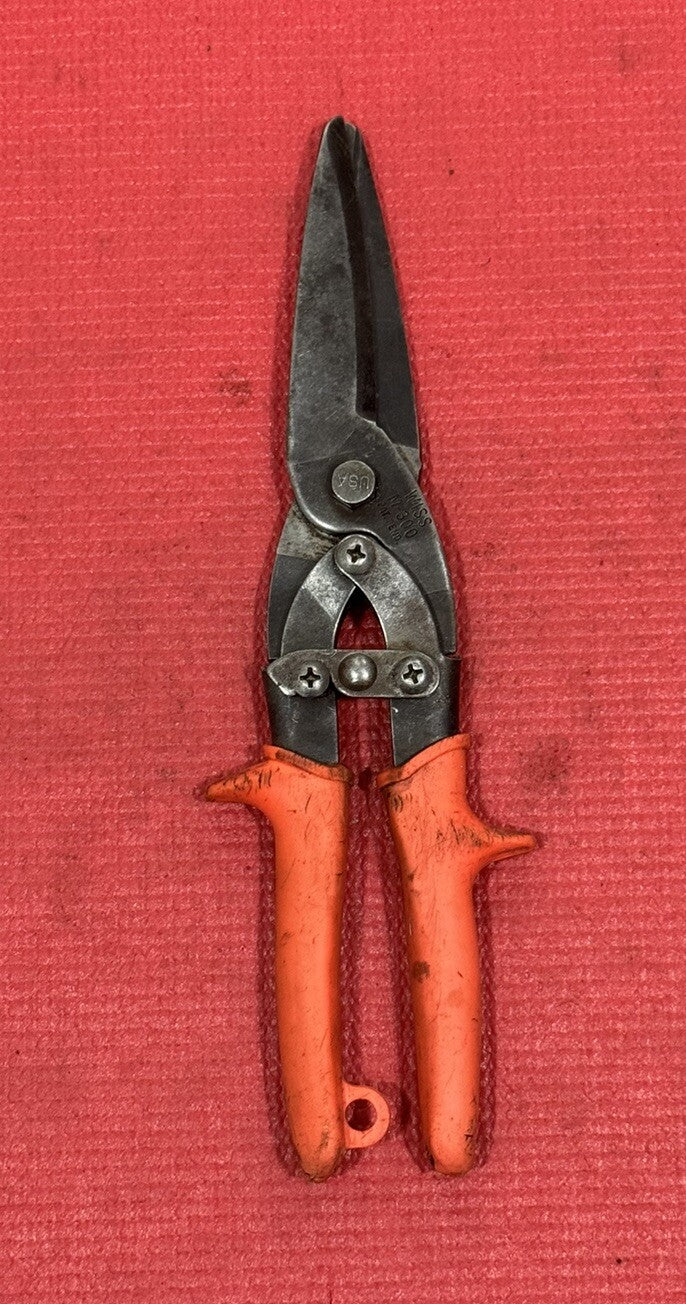 Wiss M-300 MultiMaster 3” Cut 10.5” Straight, Left & Right, Long Handle Snip USA