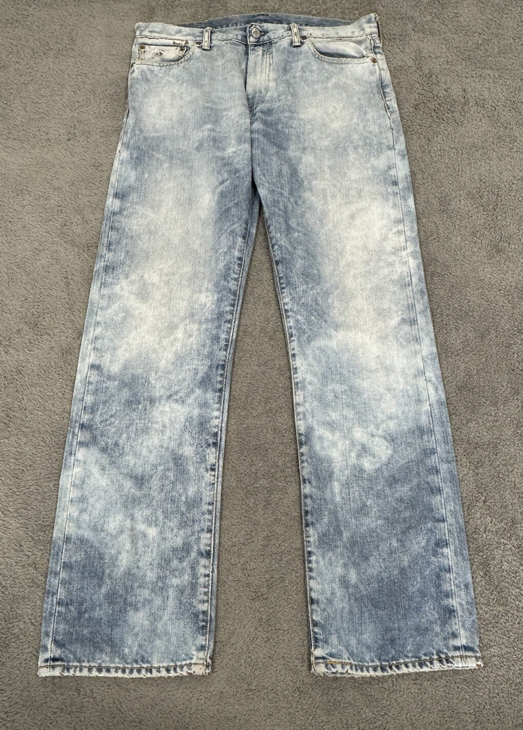 LEVI'S STRAUSS & CO Men's Size W33 L32 Denim Light Blue Jeans