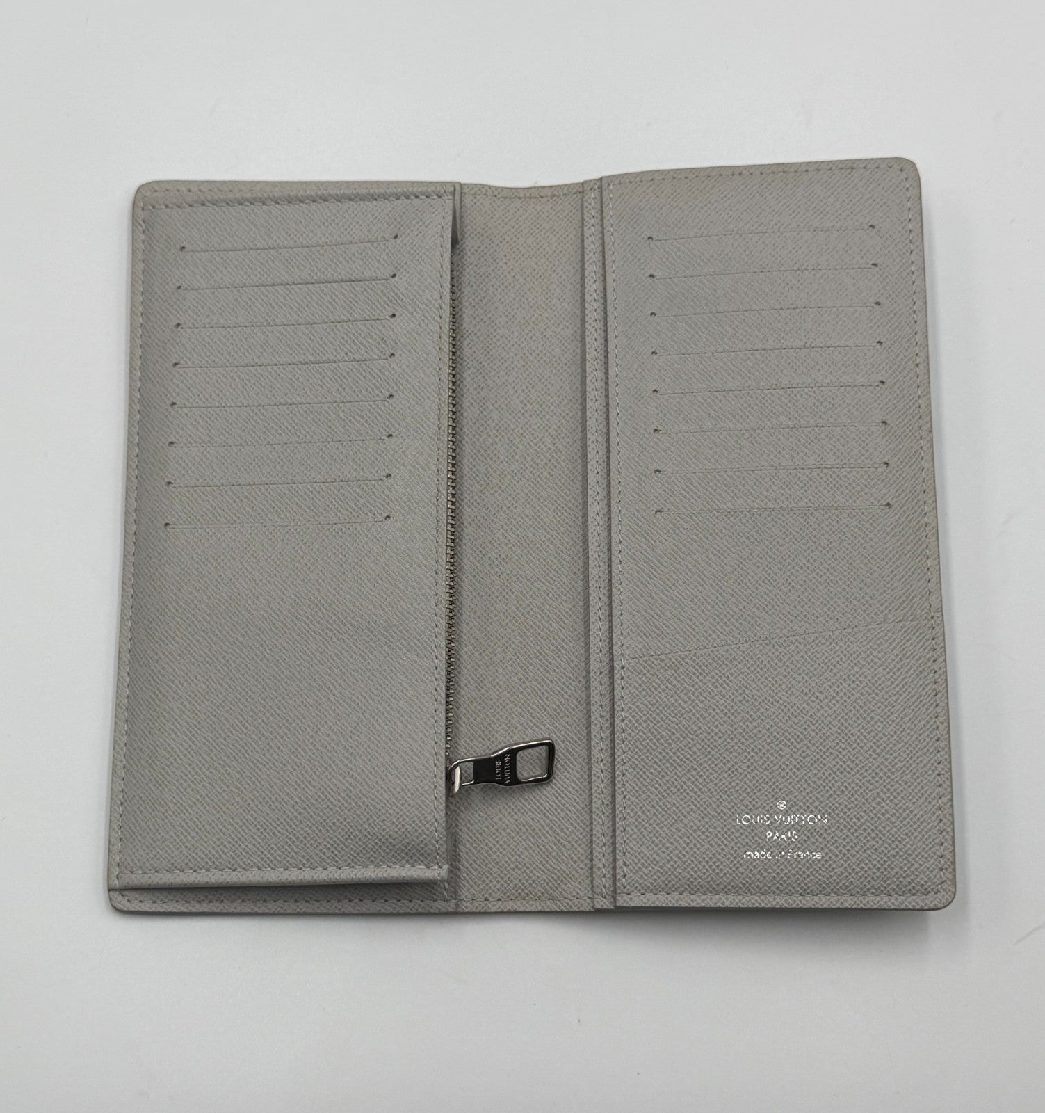 Louis Vuitton Brazza Wallet Men's Limited Edition Logo Story Monogram Canvas