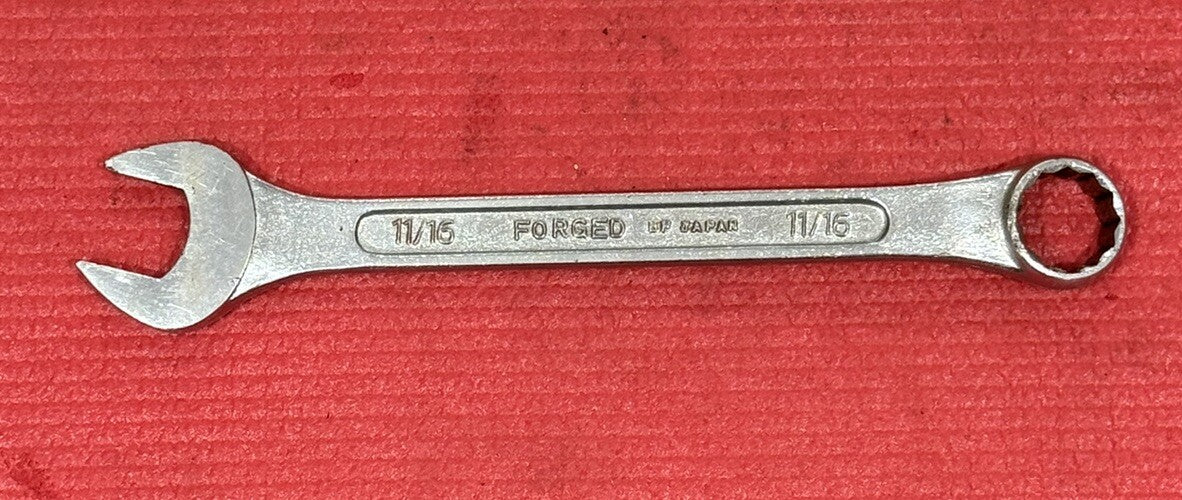 Vintage Sears 11/16" Combination Wrench 12 Point SAE Forged BF