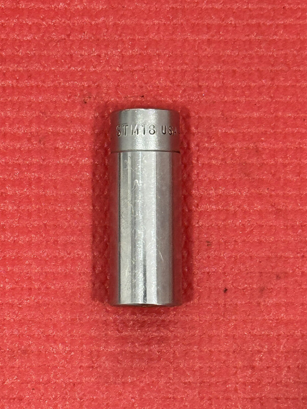 SNAP-ON TOOLS STM18, 1/4" DRIVE SAE 9/16" DEEP CHROME SOCKET 6PT MADE IN USA