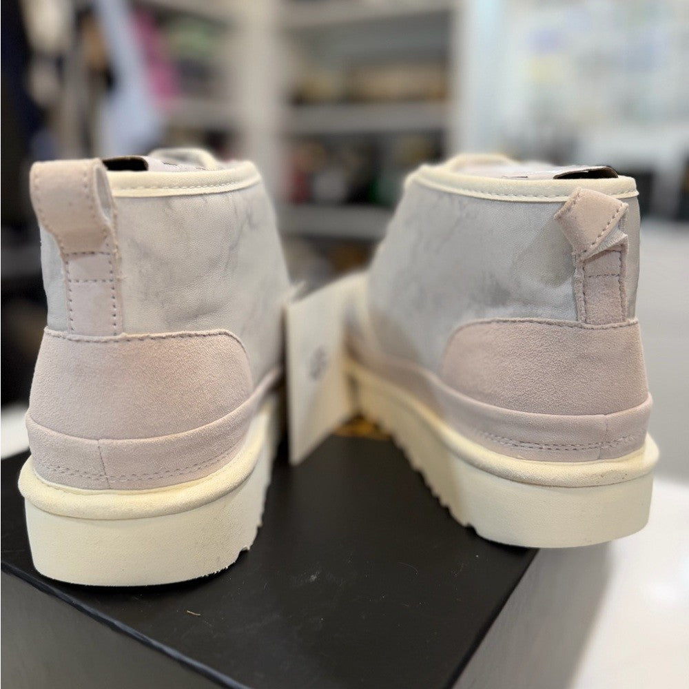 UGG Neumel Extra Butter Marble Suede Boots