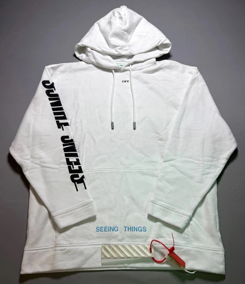NWT Off-White Seeing Things Marilyn Monroe Hoodie Men's Medium Sweatshirt-Rare