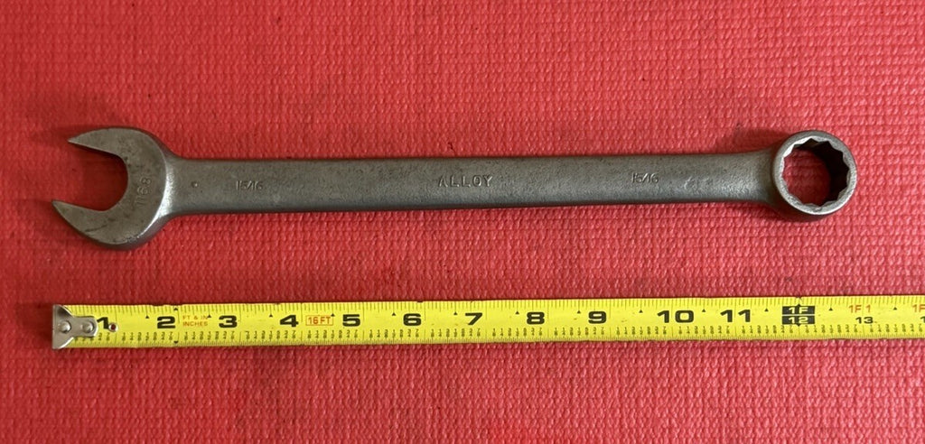 Williams Tools 1168 15/16" SAE Combination Wrench 12 Point USA Superrench