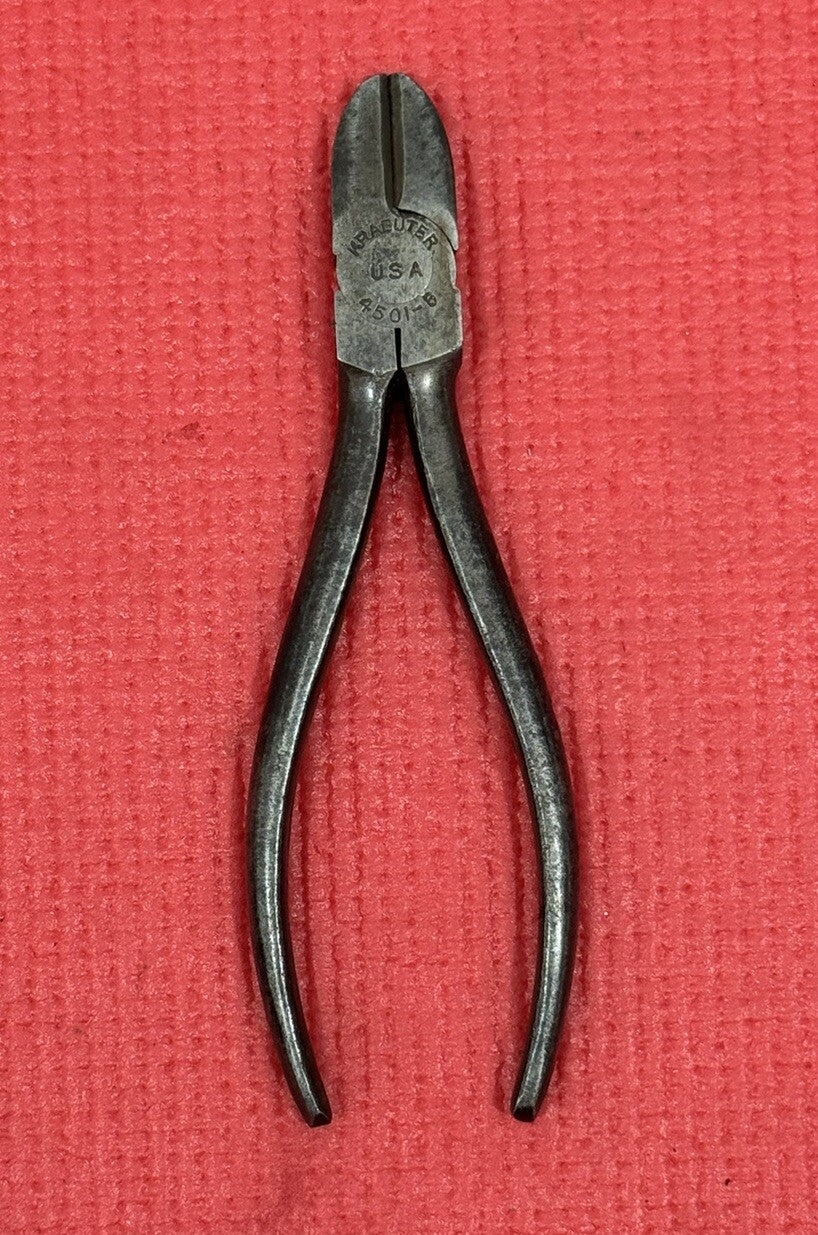 Vintage Kraeuter 4501-6  6”Diagonal Cutting Pliers Wire Cutters  Made In USA