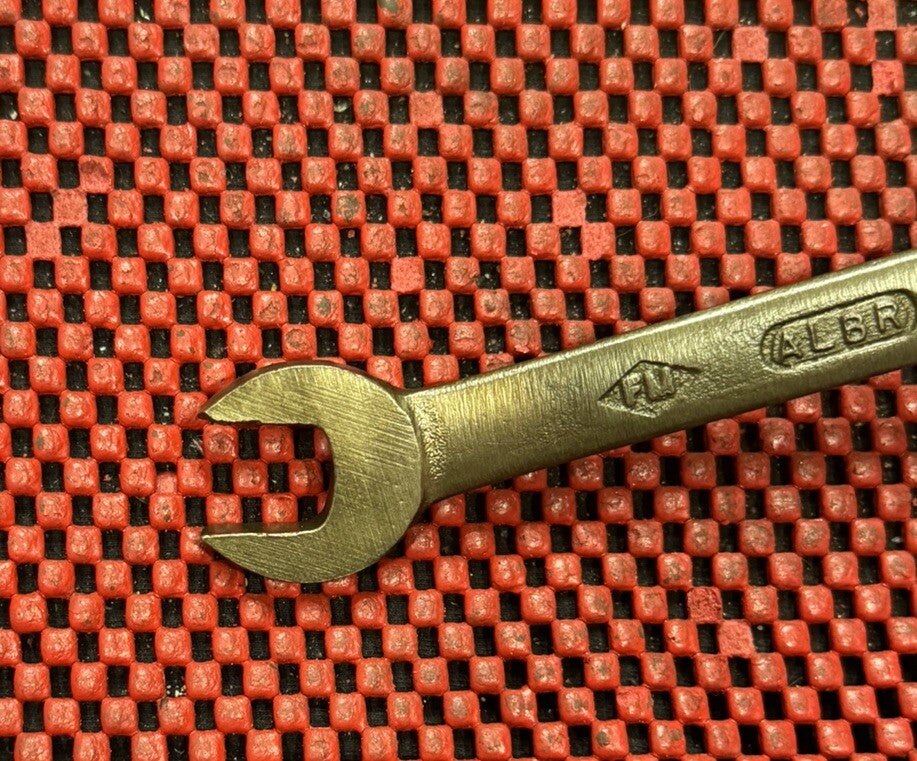 Ampco Safety Tools W-631 Combination Wrench, Bronze Sae, 9/16” Made In USA Rare