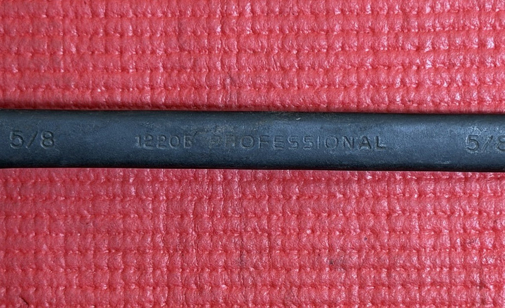 Proto professional 1220B combination wrench 5/8" 12pt Black Oxide Made in USA