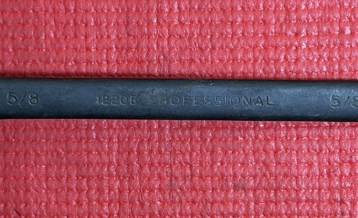 Proto professional 1220B combination wrench 5/8" 12pt Black Oxide Made in USA