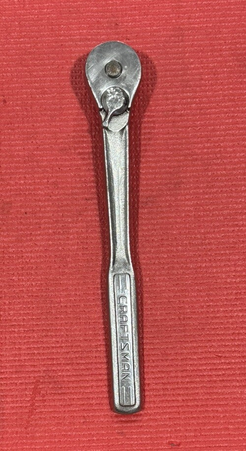 Vintage CRAFTSMAN 1/2" Drive  Ratchet -V-Series 44975 W/Oil Port USA 1967 PAT