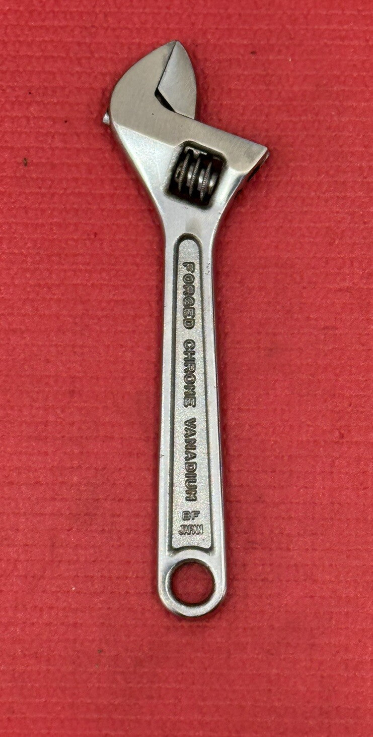 Vintage SEARS No. 30874 BF 6” Adjustable Wrench Forged Alloy 150mm Japan Nice