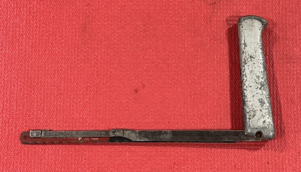 Vintage Craftsman No. 9-35481 Aluminum Close Quarters Hacksaw Made In USA