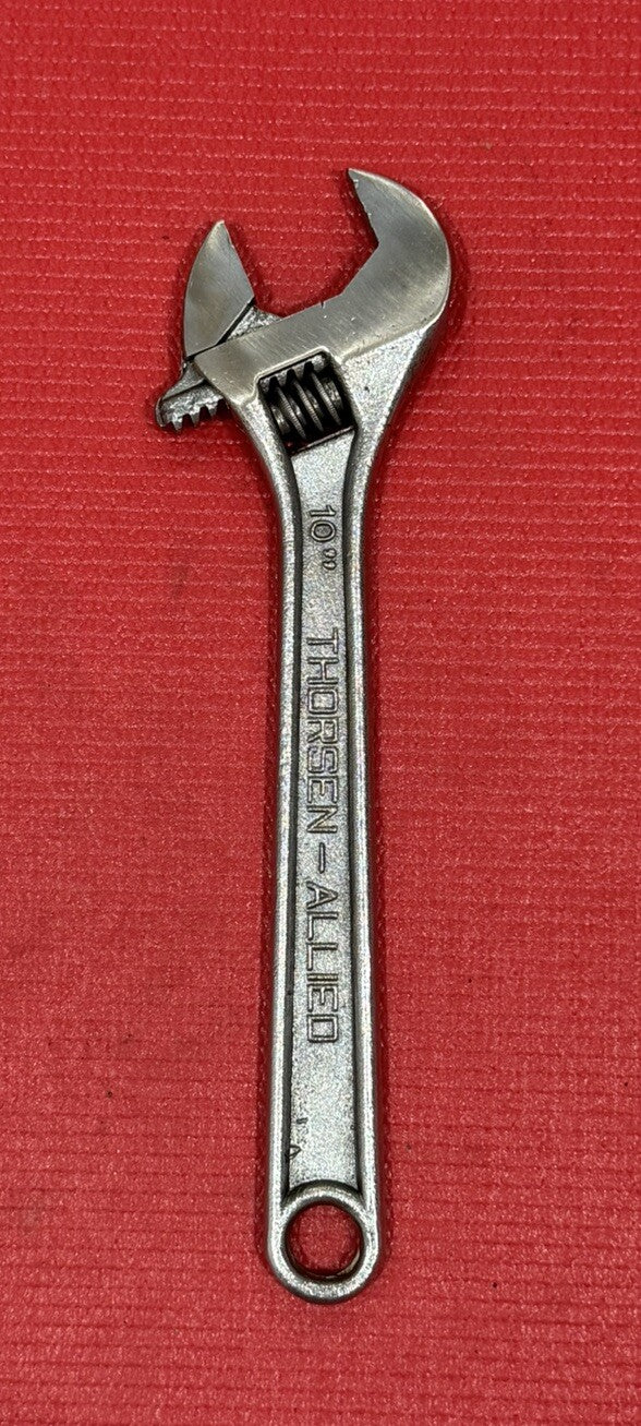 Vintage Thorsen Allied 10” Adjustable Wrench Crescent Forged Alloy Steel Spain