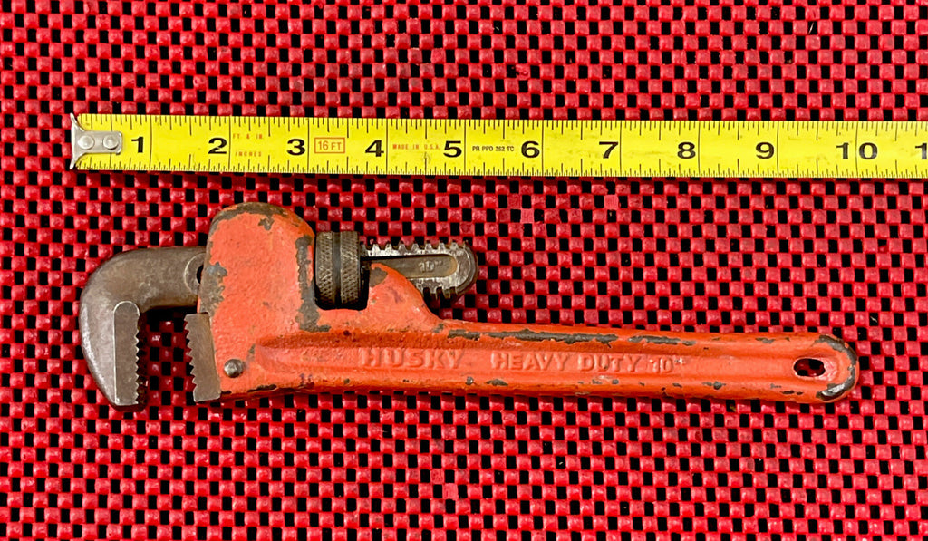 HUSKY Tools Heavy Duty 10"Long  PIPE WRENCH 250MM  M7