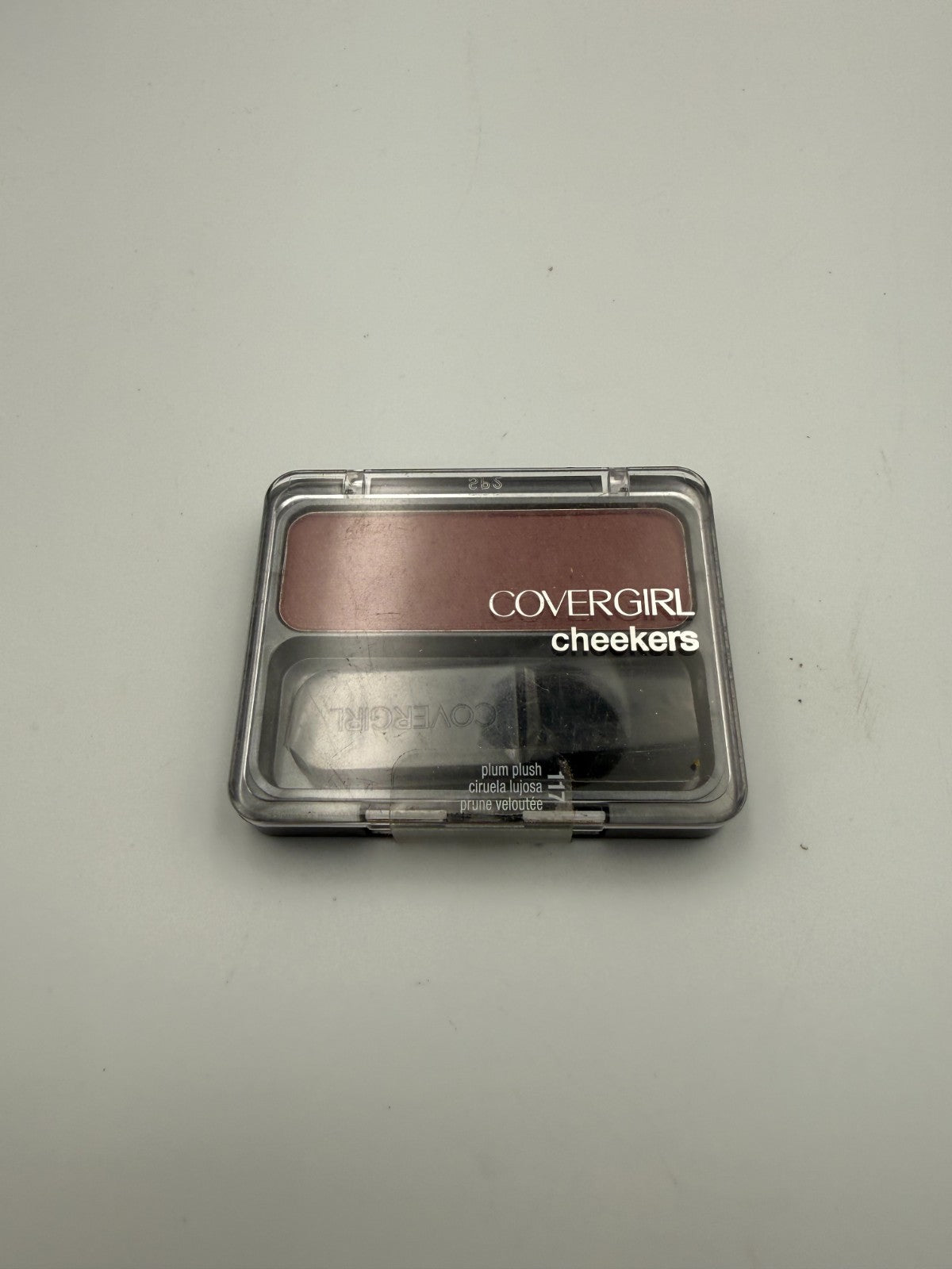 New Covergirl Cheekers 117 Plum Plush Makeup Blendable Powder Blush - 0.12 Oz
