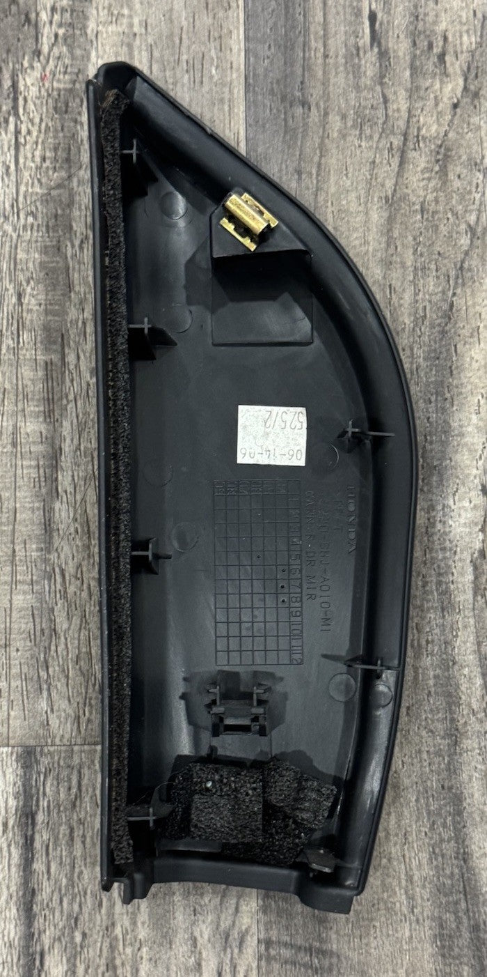 05-10 Honda Odyssey Front Right Inner Side Mirror Cover Trim 76220-SHJ-A010 OEM