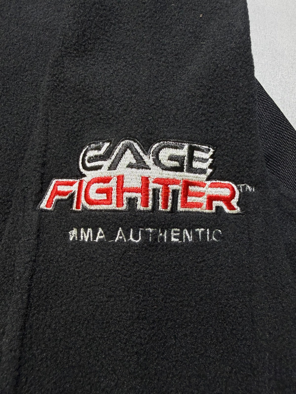 Cage Fighter MMA Authentic Performance Shirt Men's XL Black Long Sleeve Athletic