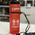 Off-White Red Water Bottle w/strap Brand New