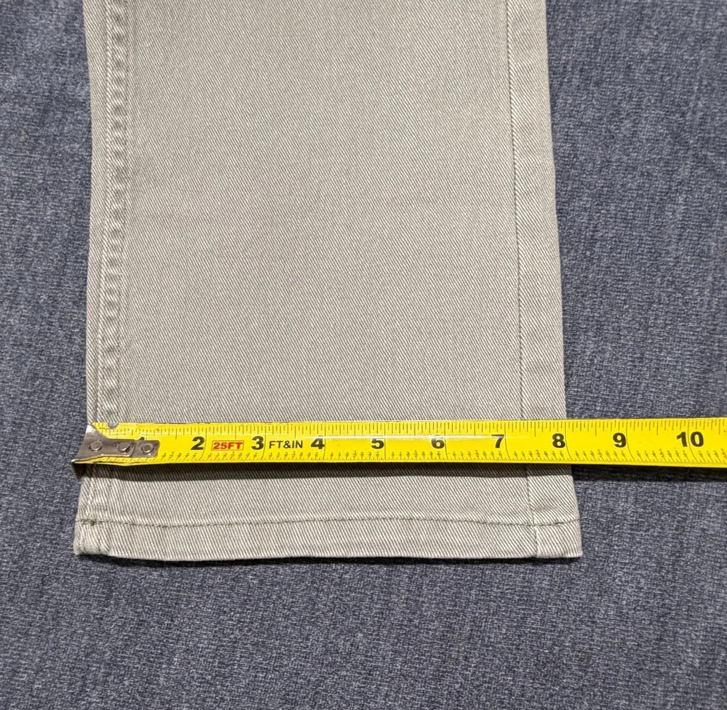 NWT Jachs New York Denim Pant Men's 40X32 Gray Straight Leg Casual 5-Pockets