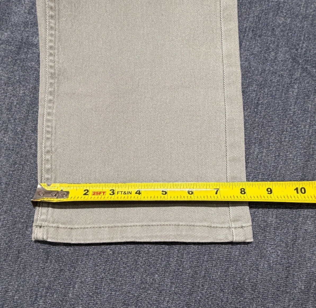 NWT Jachs New York Denim Pant Men's 40X32 Gray Straight Leg Casual 5-Pockets