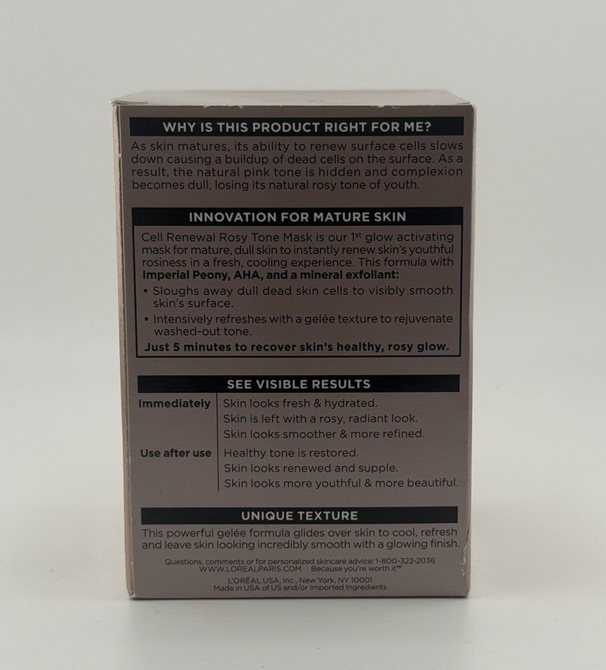 *New* Loreal Paris Age Perfect Cell Renewal Rosy Tone 1.7 oz (48g) Sealed