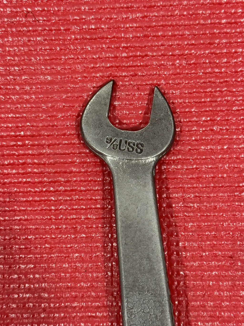 Vintage Herbrand Tools Hardened 629-D, SAE 3/8" x 1/2" Open End Wrench Made USA