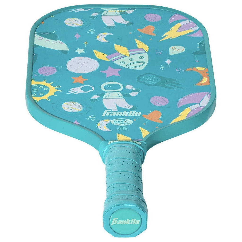New Franklin Youth Pickleball Paddle Outer Space Polymer Core Leo Chun Racquet