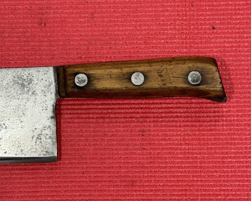Antique DASCO 101-12 Meat Cleaver Butcher Knife 9'' Blade Hand Made Collectible