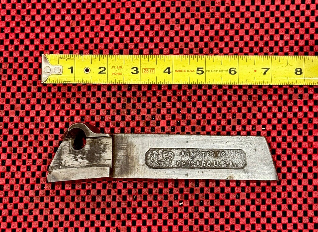 Armstrong 32R Cutoff Machinist Tool Holder Metal Lathe -1 1/4"- 5/8" Shank 7" N5