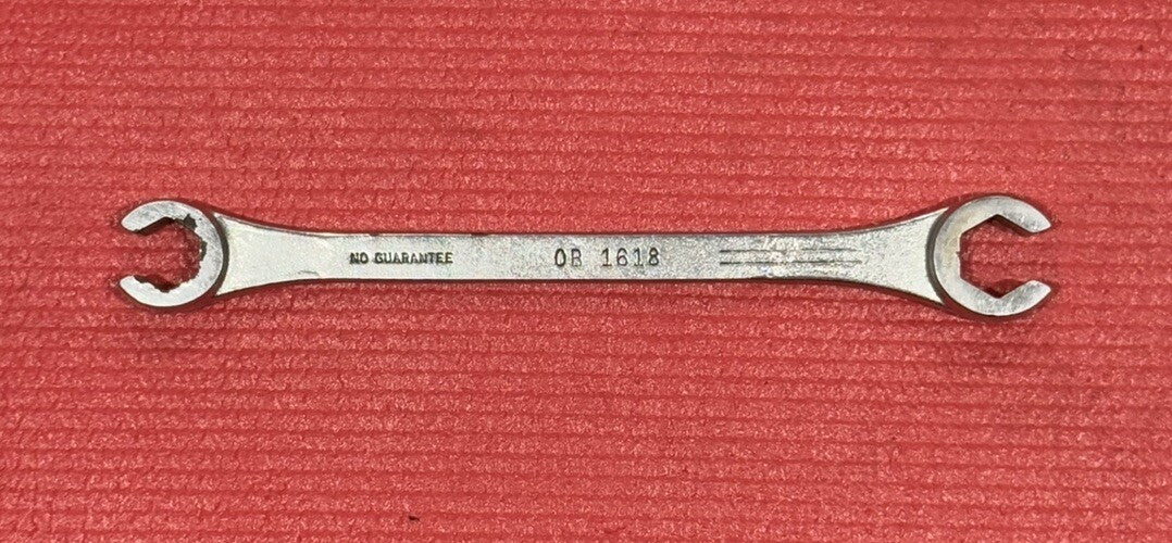 MAC Tools Sabina Ohio, OB1618, 1/2" x 9/16" Flare Nut / Line Wrench, 6 Point USA