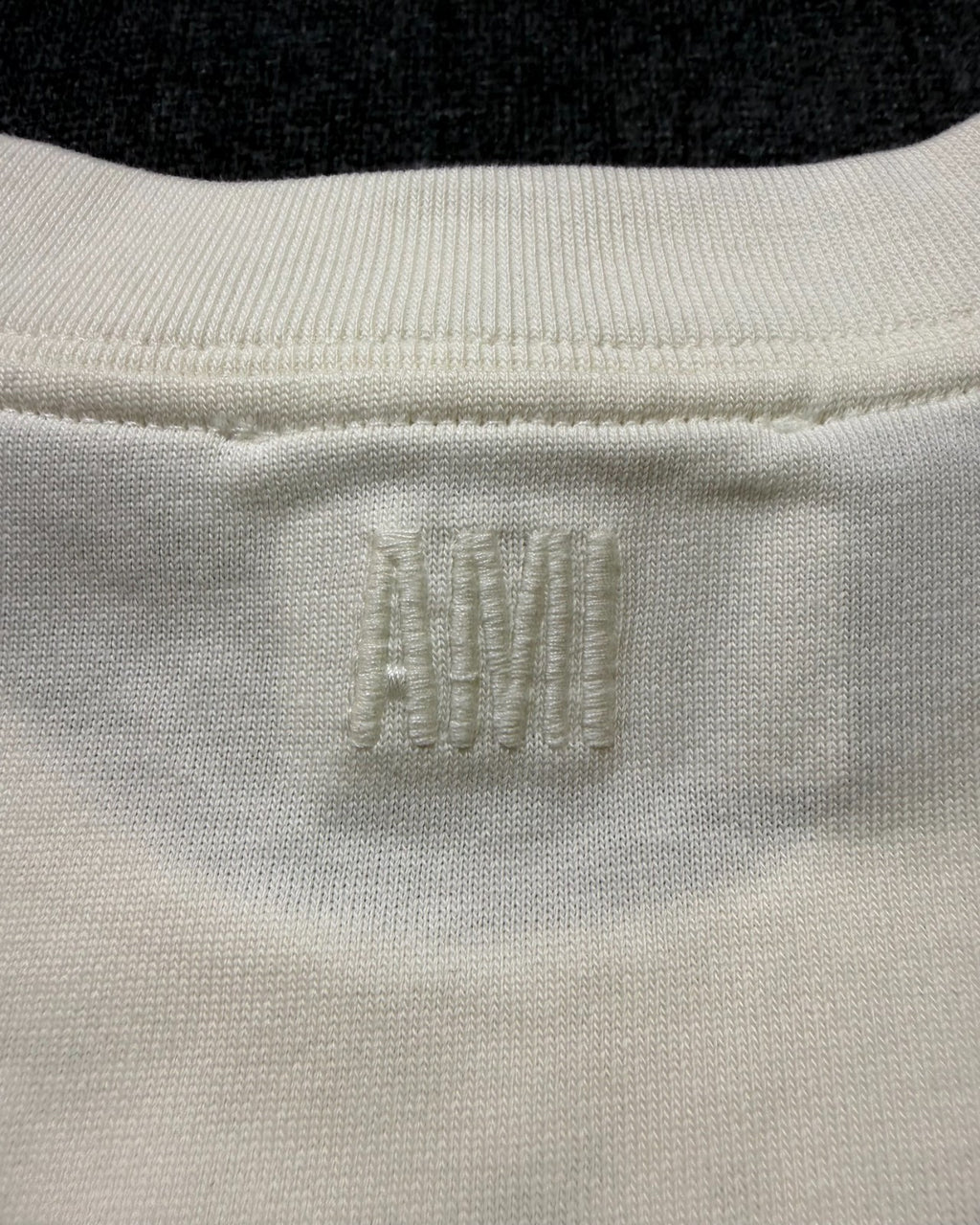 NWT Ami T-Shirt Men's X-Small White Short Sleeve Crew Neck Pullover Lightweight