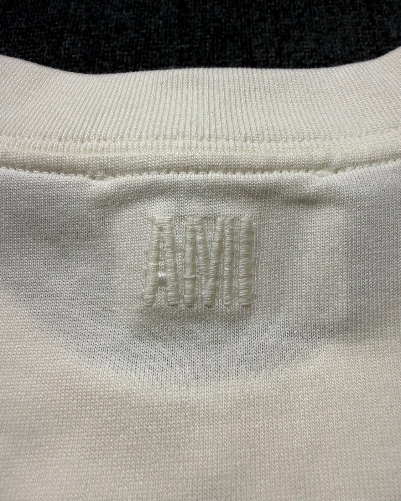 NWT Ami T-Shirt Men's X-Small White Short Sleeve Crew Neck Pullover Lightweight
