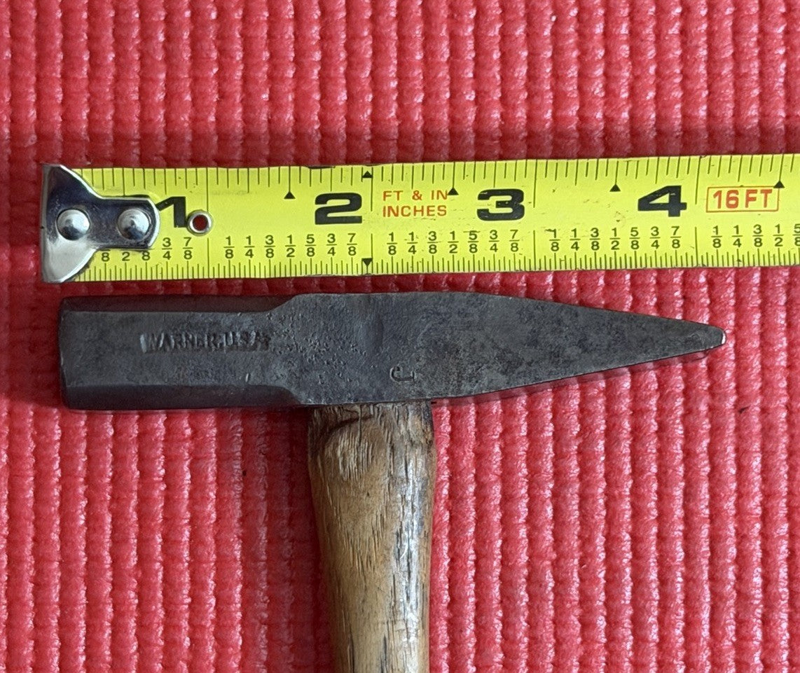 Antique Warner & Noble hammer 8 oz Tack Made In USA Rare