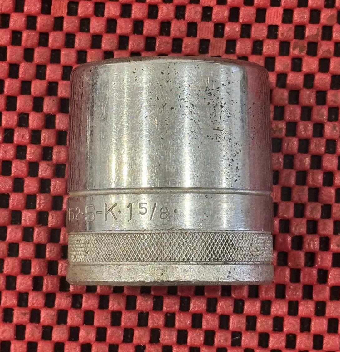 S-K  Tools  47152  1-5/8” USA 3/4" Drive  12 Point Knurled Socket USA SK M2