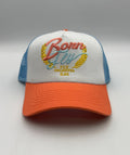 New Born Fly Anytown USA Trucker Hat Men's Multicolor Adjustable Snapback Cap