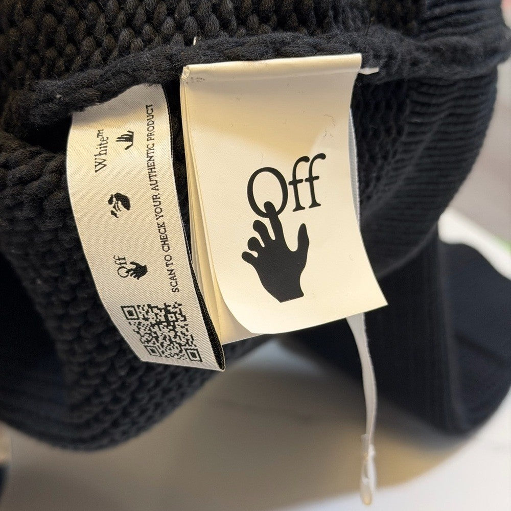 Off-White Black Crewneck Sweater