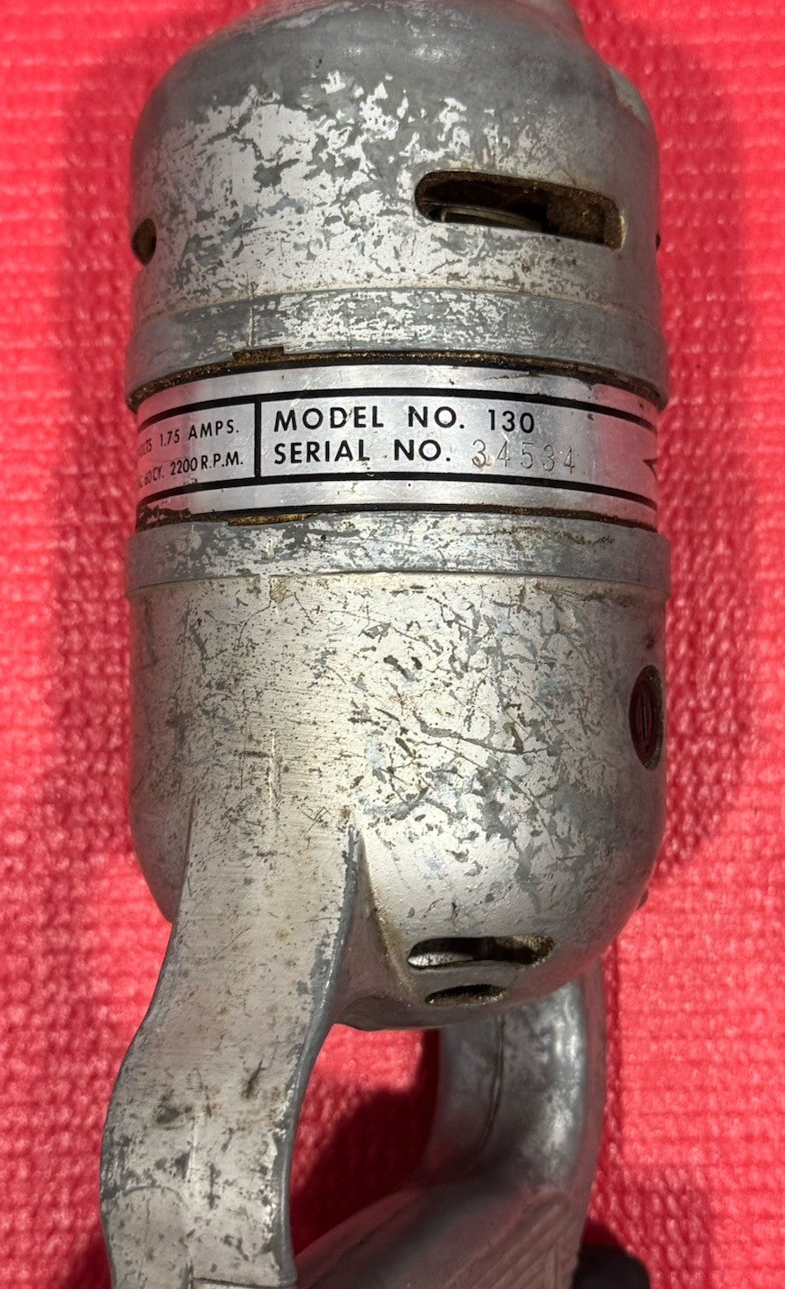 Vintage Cummins Portable Tools 1/4" Drill Model 130 Chicago, IL WORKS GREAT