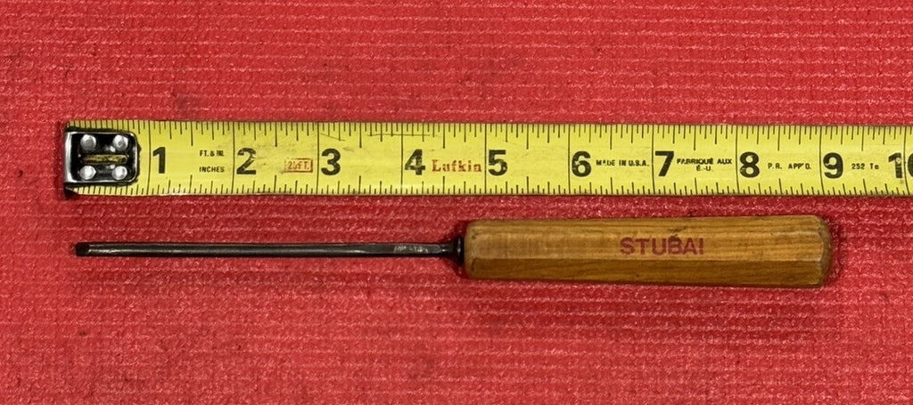 Stubai Wood Carving Chisel #4  Austria 9" Long Very Rare