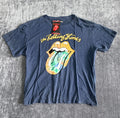 NWT The Rolling Stone Graphic Print T-Shirt Women's XL Navy Pullover 100% Cotton