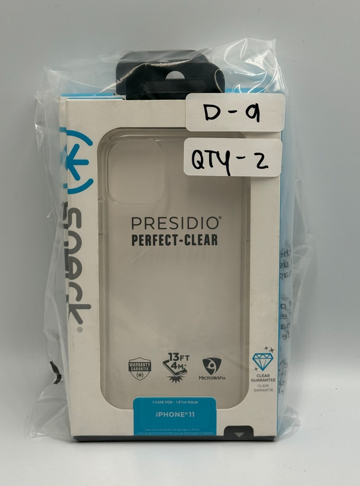 New Speck Presidio Perfect Clear Case Shockproof Cover for Apple iPhone 11