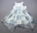 NWT Rare Editions Occasion Dress Baby Toddlers 5T Blue Floral Lined Lightweight