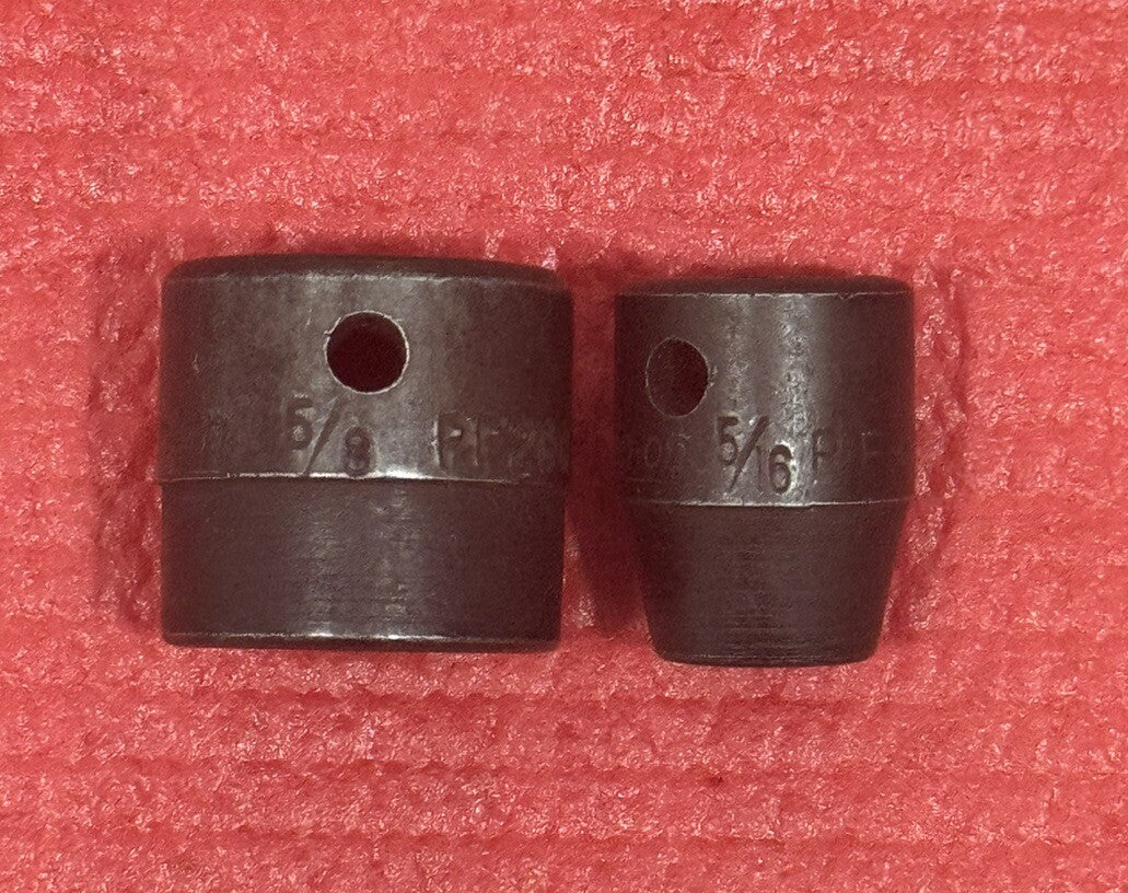 Snap-On Tools 2 PC Set PF100 & PF200, 3/8" Drive SAE 6PT Shallow Socket USA