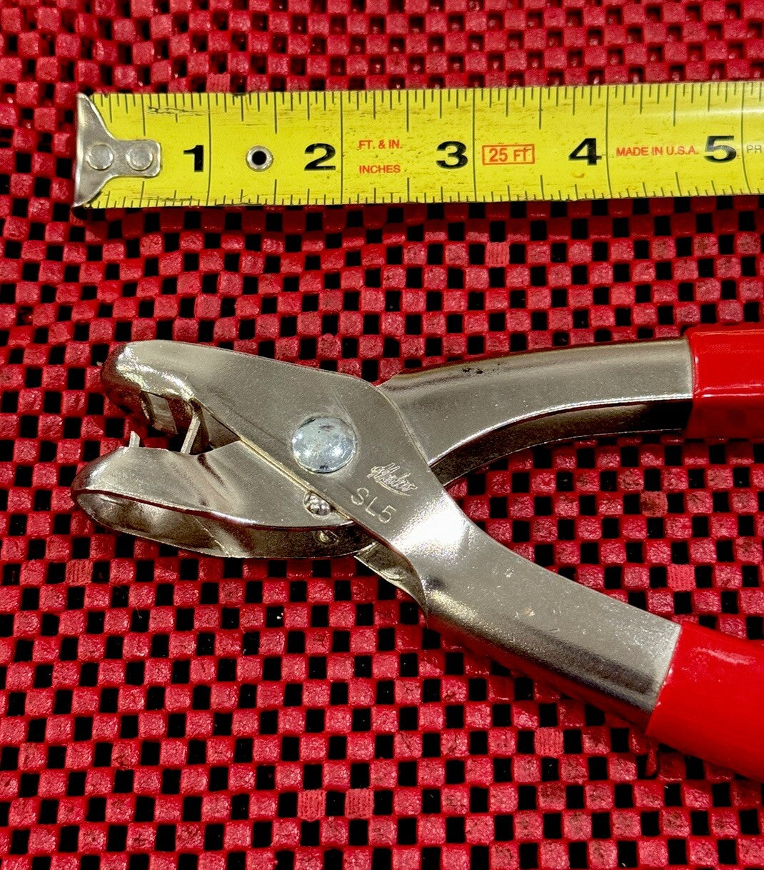 Malco Snap Lock Punch SL5 Malco SL5 Nickel Plated Steel Made In USA M4