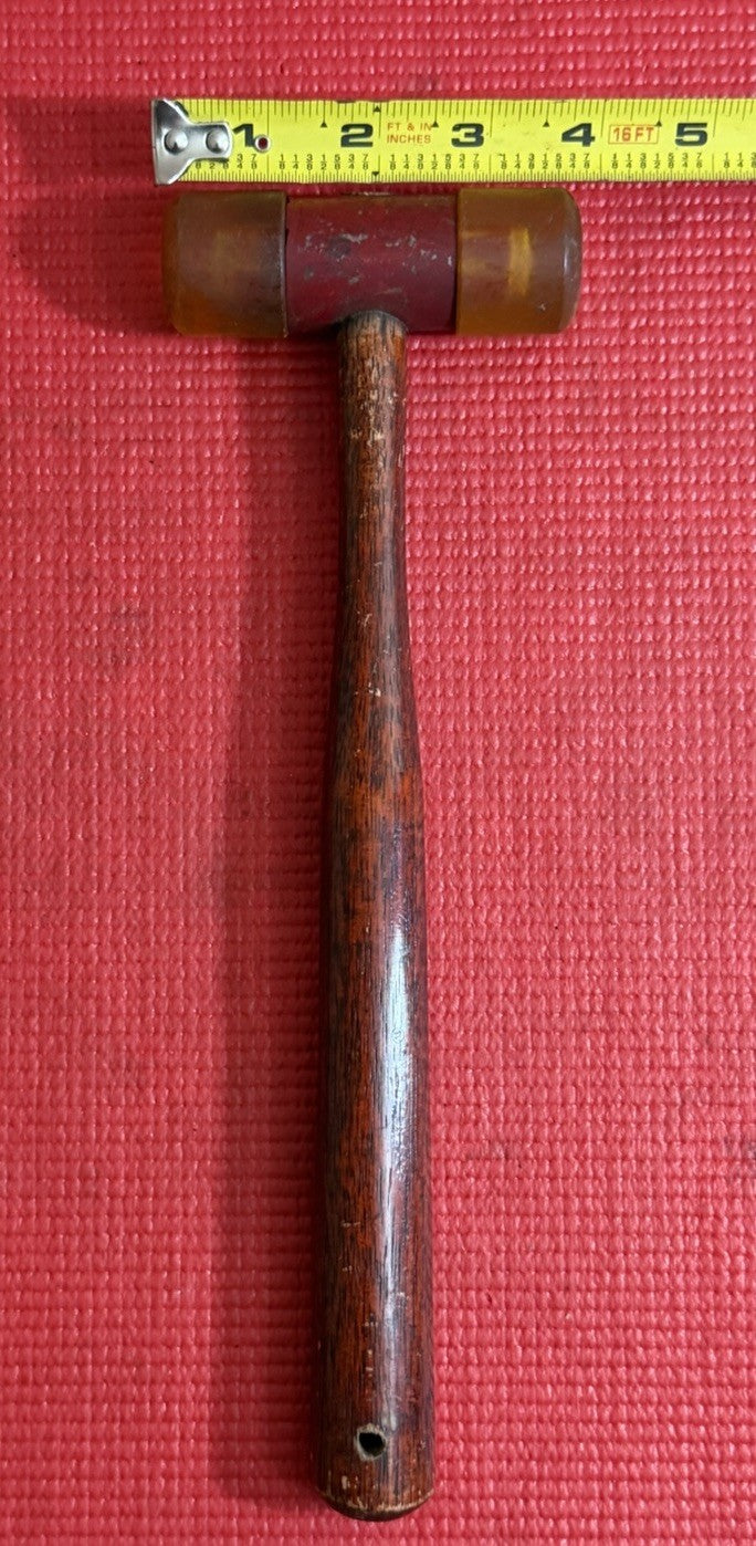 Stanley Tools No.594 Soft Faced Hammer With Wood Handle Made In USA