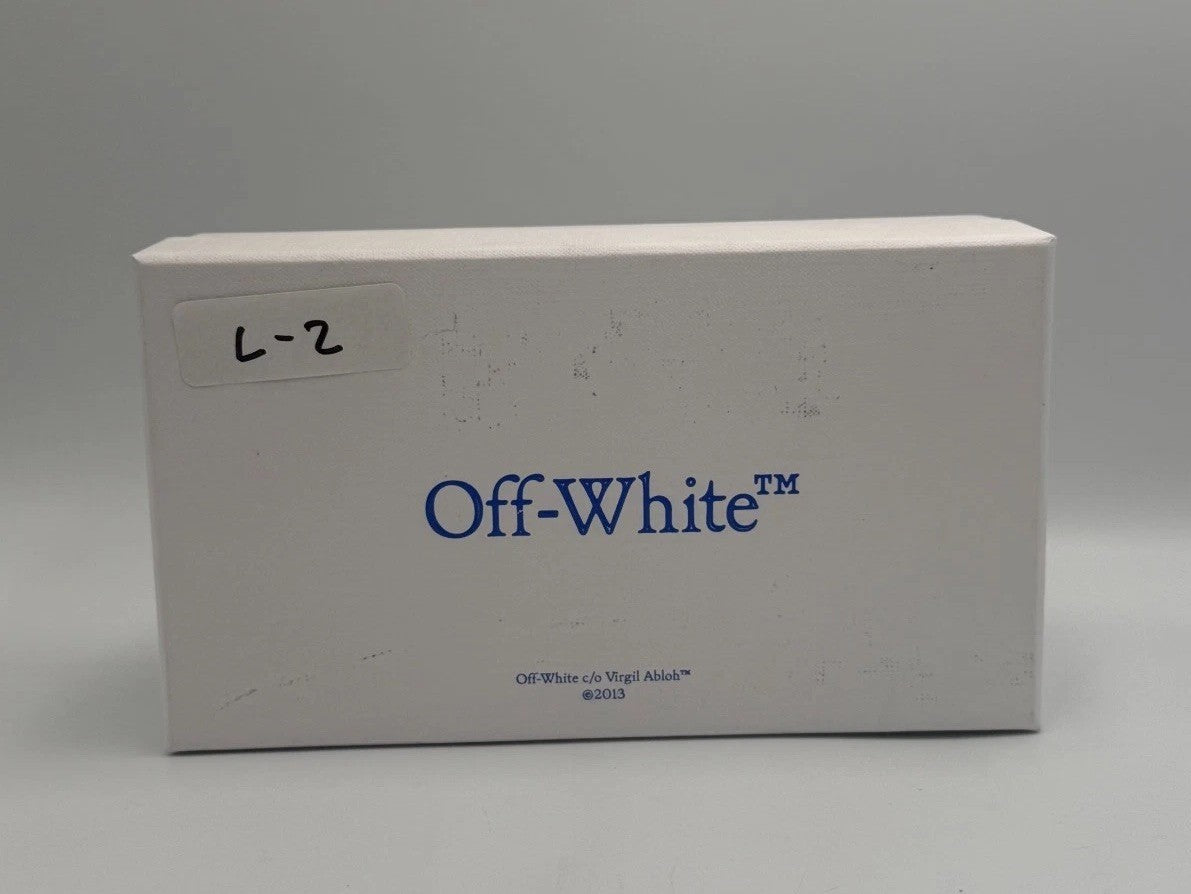 NWT Off-White Quilted Waist Sling Bag Women's Black Arrow Logo Zipper Fashion