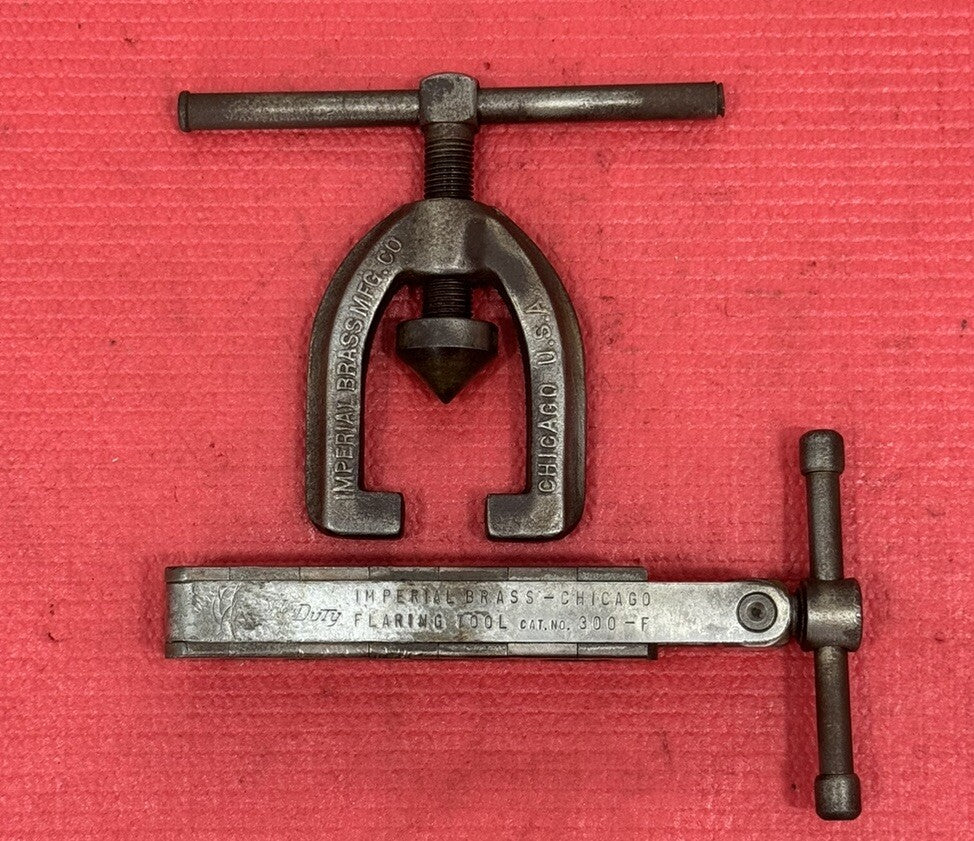 Hi-Duty Imperial Brass 300-F Flaring Tool Forged Steel Made in Chicago USA