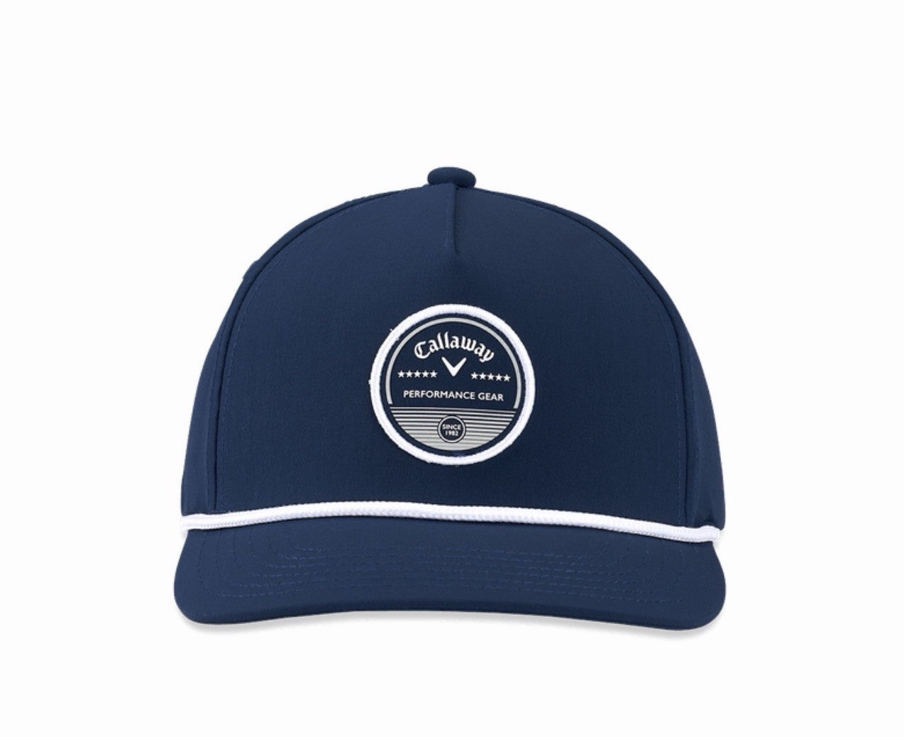 Callaway Bogey Free Golf Rope Cap Performance Navy Blue Adjustable Snapback Hat
