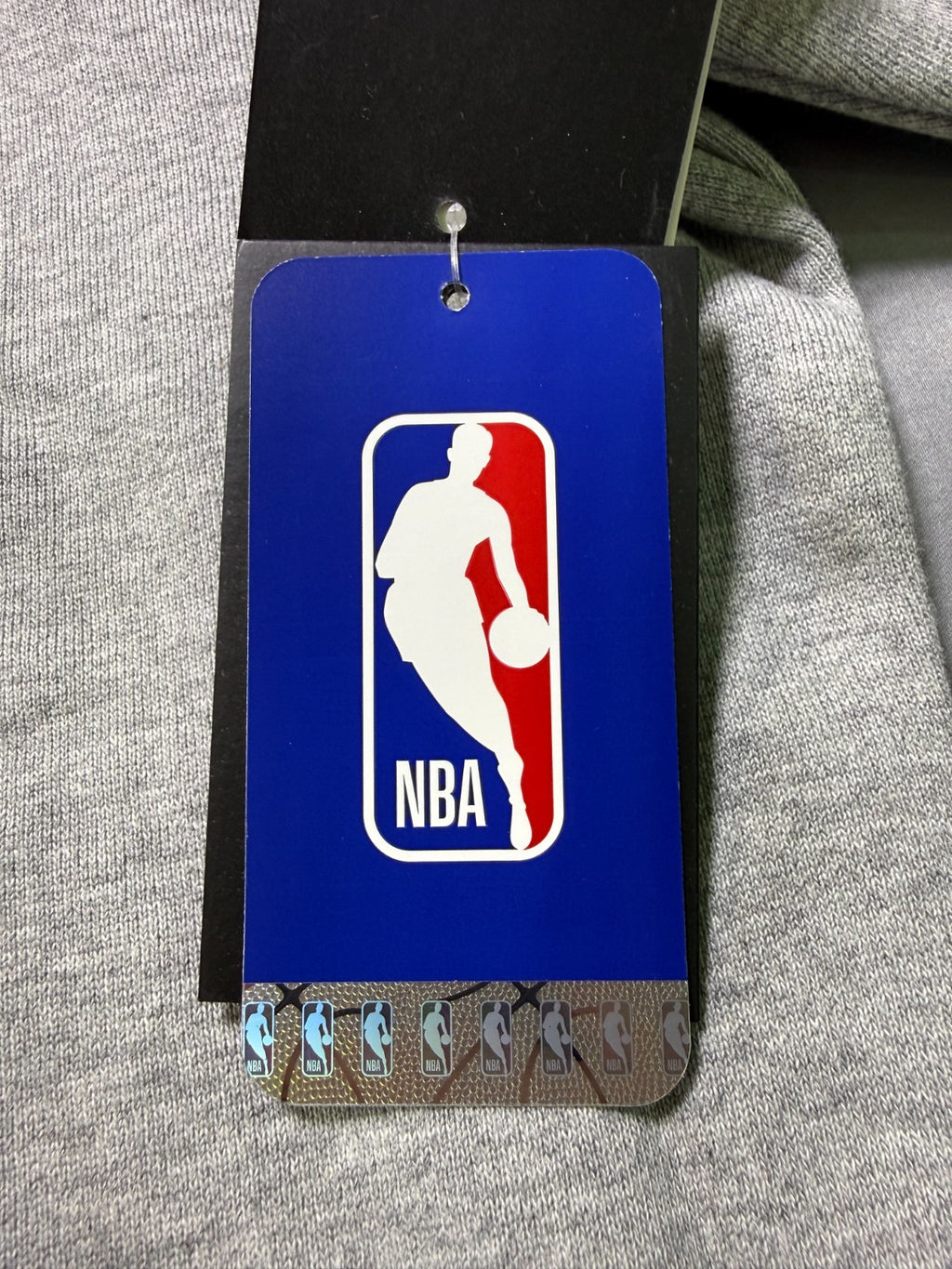 NWT New Era X NBA EE22 Eric Emanuel Hoodie Men's XL Gray Long Sleeve Athleisure