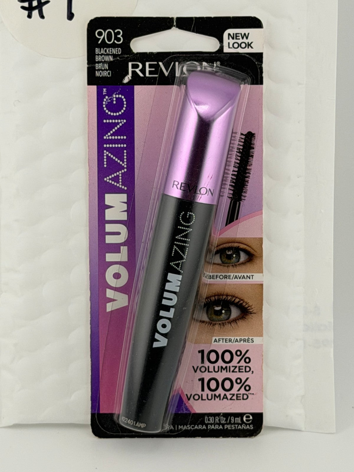 Revlon Volumizing Waterproof Liquid Mascara, 903 Blackened Brown - 0.30 fl. oz.