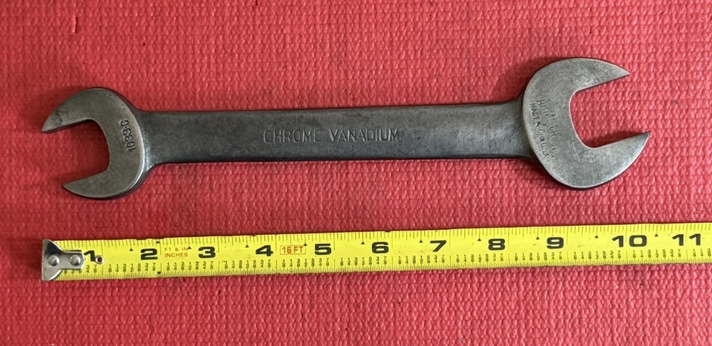 Armstrong Tools 1033-C  15/16" x 1" Open End Wrench Chrome Vanadium Made In USA